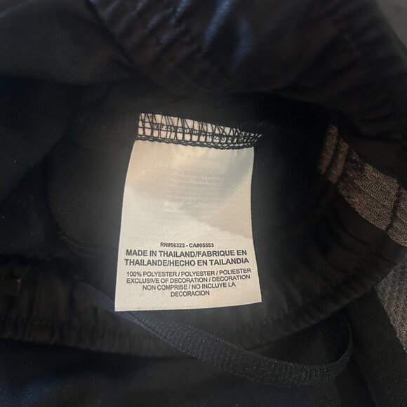 Nike men's black track pants, medium - Picture 6 of 9
